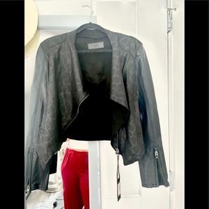 NWT BLANK NYC snakeskin jacket
